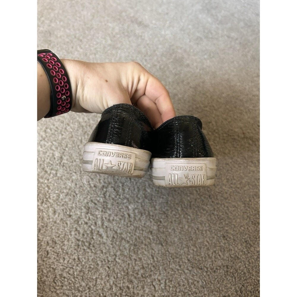Converse Chuck Taylor All Star Ox Women's Shoes Black-White 558002c Women's 5 - Picture 4 of 7
